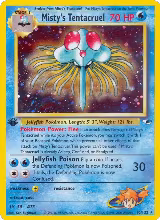 Misty's Tentacruel (010/132), Gym Heroes — Pokémon card price