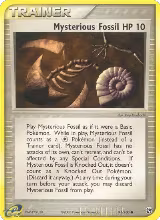 Mysterious Fossil (91/100) — card price