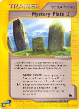Mystery Plate Beta (134/144) — card price