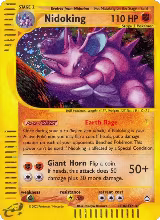 Nidoking (H18) (H18/H32), Aquapolis — Pokémon card price