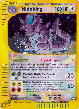 Nidoking (150) (150/147), Aquapolis — Pokémon card price
