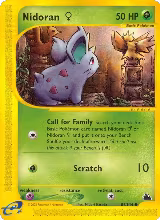 Nidoran F (81) (081/144), Skyridge — Pokémon card price