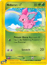Nidoran M (096/147), Aquapolis — Pokémon card price
