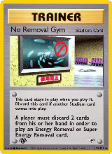 No Removal Gym (103/132) — card price