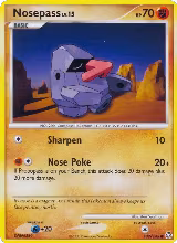Nosepass (109/146), Legends Awakened — Pokémon card price