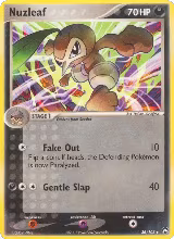 Nuzleaf (36/108), EX Power Keepers — Pokémon card price