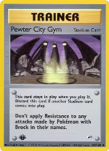 Pewter City Gym (115/132) — card price