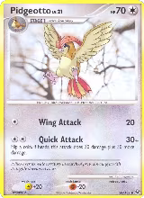 Pidgeotto (58/132) — card price