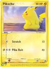 Pikachu (72/100), EX Sandstorm — Pokémon card price