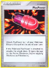 PlusPower (112/127) — card price