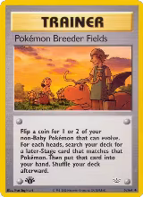 Pokemon Breeder Fields (62/64) — card price