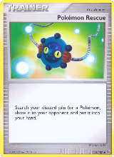 Pokemon Rescue (115/127) — card price