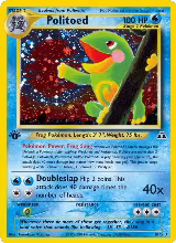 Politoed (8) (08/75), Neo Discovery — Pokémon card price