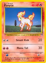 Ponyta (087/110), Legendary Collection — Pokémon card price