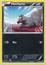 Poochyena (16/39) — card price