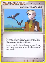 Professor Oak's Visit (122/132) — card price