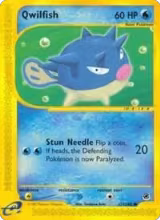 Qwilfish (127/165), Expedition — Pokémon card price