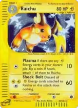 Raichu (25) (025/165), Expedition — Pokémon card price