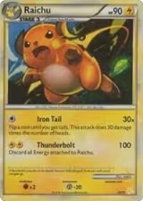 Raichu (#30 Holo) (30/30) — card price