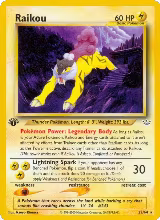 Raikou (22) (22/64), Neo Revelation — Pokémon card price