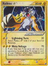 Raikou Star (114/115), EX Unseen Forces — Pokémon card price