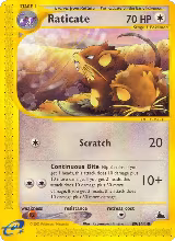 Raticate (089/144), Skyridge — Pokémon card price