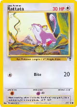 Rattata (089/110), Legendary Collection — Pokémon card price