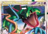 Rayquaza & Deoxys Legend (Top) (89/90), Undaunted — Pokémon card price