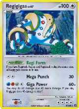 Regigigas (9/100), Stormfront — Pokémon card price