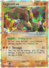 Regirock ex (98/101) — card price