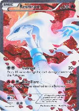 Reshiram (Full Art) (RC22/RC25), Legendary Treasures: Radiant Collection — Pokémon card price