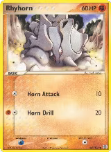 Rhyhorn (62/106) — card price
