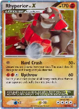 Rhyperior LV.X (145/146), Legends Awakened — Pokémon card price
