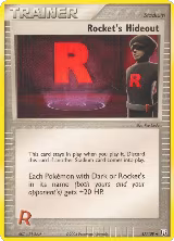 Rocket's Hideout (87/109) — card price