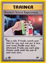 Rocket's Secret Experiment (120/132), Gym Challenge — Pokémon card price