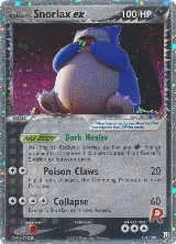 Rocket's Snorlax ex (104/109) — card price