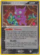 Sableye (10/100), EX Crystal Guardians — Pokémon card price