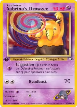 Sabrina's Drowzee (092/132) — card price
