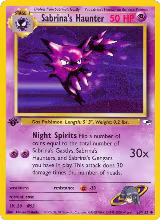 Sabrina's Haunter (058/132), Gym Heroes — Pokémon card price