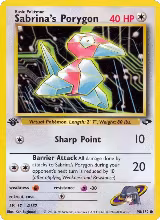 Sabrina's Porygon (098/132) — card price
