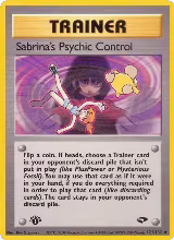 Sabrina's Psychic Control (121/132) — card price