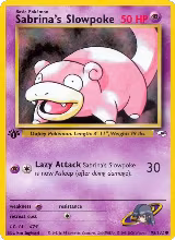 Sabrina's Slowpoke (095/132) — card price
