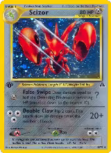 Scizor (10) (10/75), Neo Discovery — Pokémon card price