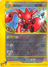 Scizor (032/147), Aquapolis — Pokémon card price