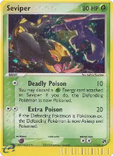Seviper (11/100), EX Sandstorm — Pokémon card price