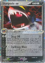 Sharpedo ex (104/107) — card price