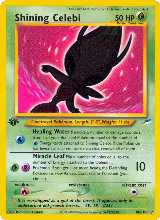 Shining Celebi (106/105), Neo Destiny — Pokémon card price