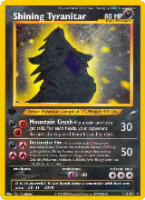 Shining Tyranitar (113/105) — card price
