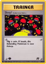 Sleep! (Rocket's Secret Machine) (79/82), Team Rocket — Pokémon card price