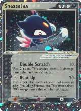 Sneasel ex (103/109), EX Ruby and Sapphire — Pokémon card price